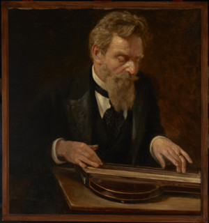 Portrait of a Musician, 1908. Creator: Aleksander Sochaczewski.