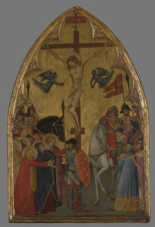 Crucifixion, between 1321-1323. Creator: Master Of The Pieta.