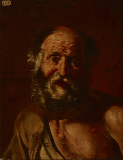 Bust of an Old Man (Head of a Beggar), 2nd half of 17th century. Creator: Pietro Bellotti.