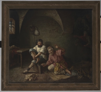 Bandits in Prison, 1877. Creator: Ignacy Jasinski.