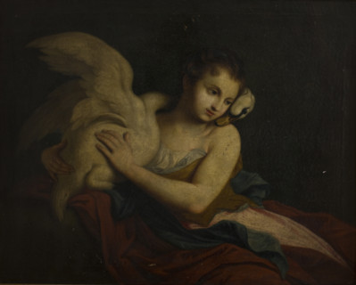 Leda and the Swan, c1810. Creator: Jan Wincenty Kopff.