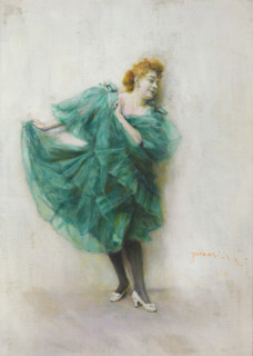 A Dancer, 1894. Creator: Wladyslaw Podkowinski.