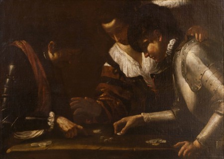 Dice Players, c1635. Creator: Mattia Preti.