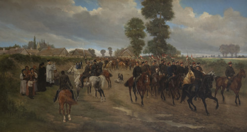Insurgents of 1863, 1880. Creator: Jan Rosen.