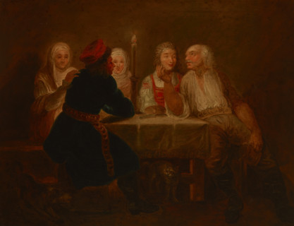 Peasants in an Inn, c1800. Creator: Franciszek Smuglewicz.