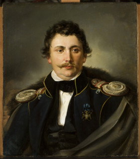 Portrait of Józef Patelski, 1844. Creator: Jan Nepomucen Glowacki.