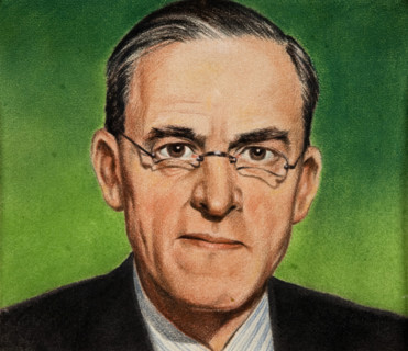 Sir Stafford Cripps, c1944. Creators: William Timym, Central Office of Information.