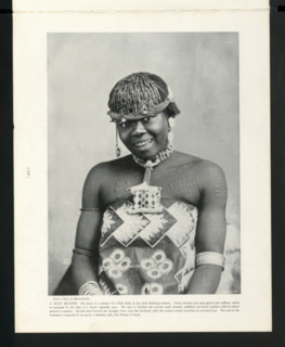 A Zulu Maiden, South Africa, c1899. Creator: John Middlebrook.
