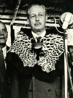 Portrait of Harold Macmillan (1894-1986), 1960. Creators: Unknown, Colonial Office.