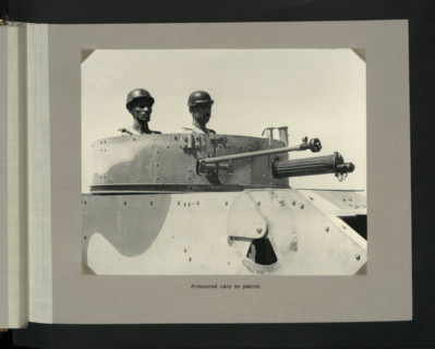Armoured cars on patrol, 1964. Creator: Colonial Office.