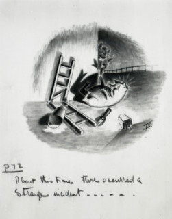 'About this time there occurred a strange incident...', 1950.  Creator: Norman Pett.