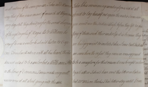 Letter from Hester Pitt, between 1766 and 1770. Creator: Hester Stanhope.