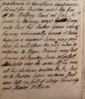 Letter from Hester Pitt, between 1766 and 1770. Creator: Hester Stanhope.