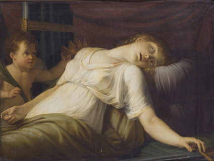 The Death of Saint Cecilia, 1805. Creator: Pozzi, Andrea (1777-1837).