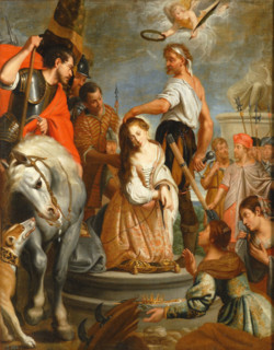 The Martyrdom of Saint Catherine, 1620. Creator: Dyck, Sir Anthony van (1599-1641).