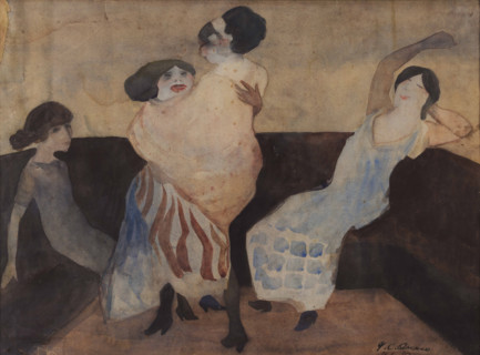 Women Dancing, c1913. Creator: Orozco, José Clemente (1883-1949).