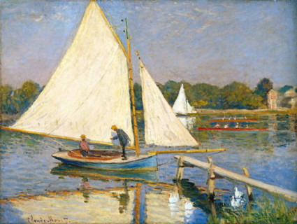 Canotiers à Argenteuil, 1874. Creator: Monet, Claude (1840-1926).