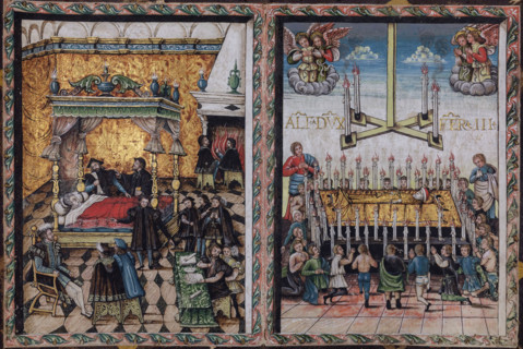 Cover of The Testament of Alfonso d'Este, third Duke of Ferrara, 1534. Creator: Anonymous.