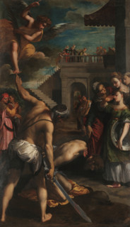 The Beheading of Saint John the Baptist, 1603-1604. Creator: Scarsellino (Scarsella), Ippolito (1551-1620).