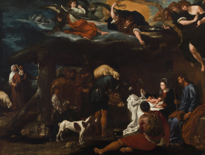 The Adoration of the Shepherds, c1617. Creator: Castelló, Vicent (1585-1636).