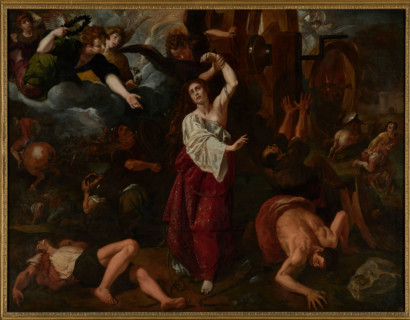 The Martyrdom of Saint Catherine, c1617. Creator: Castelló, Vicent (1585-1636).