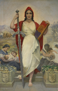 La República, c1932. Creator: Díaz Olano, Ignacio (1860-1937).