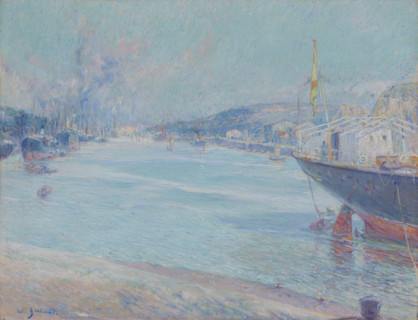 The Estuary at Desierto, 1897. Creator: Guiard, Adolfo (1860-1916).