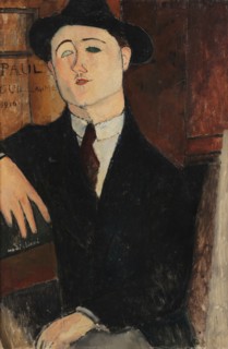 Portrait of Paul Guillaume (1891-1934) , 1916. Creator: Modigliani, Amedeo (1884-1920).