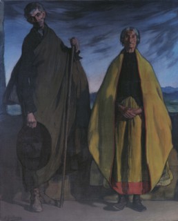 Francisco and his wife, 1909. Creator: Zuloaga y Zabaleto, Ignacio (1870-1945).