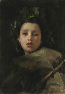 Bacco Fanciullo (Young Bacchus), 1874. Creator: Mancini, Antonio (1852-1930).