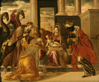 The Adoration of the Magi, 1568. Creator: El Greco, Dominico (1541-1614).