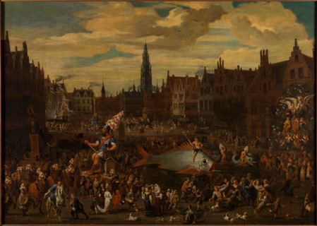 The Antwerp Ommegang, 17th century. Creator: Anonymous.