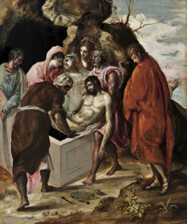 The Entombment of Christ, c1570. Creator: El Greco, Dominico (1541-1614).