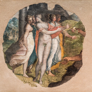 The Judgement of Paris , 1566. Creator: Zanguidi (Bertoia), Jacopo (1544-1574).