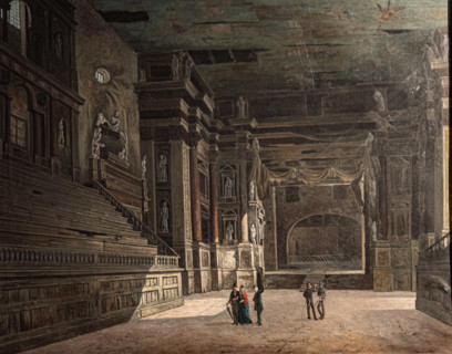 Interior of the Teatro Farnese, c1860-1870. Creator: Contini, Giovanni (1828-1912).