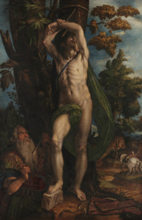 The Martyrdom of Saint Sebastian, 1575. Creator: Campi, Antonio (c. 1522-1587).