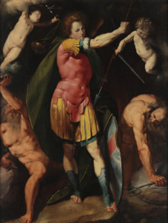 Saint Michael the Archangel, 1605-1609. Creator: Crespi, Giovanni Battista (1573-1632).