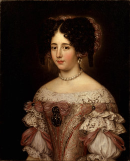 Portrait of Hortense Mancini (1646-1699), Duchesse Mazarin, 1677-1679. Creator: Voet, Jacob Ferdinand (1639-1689).