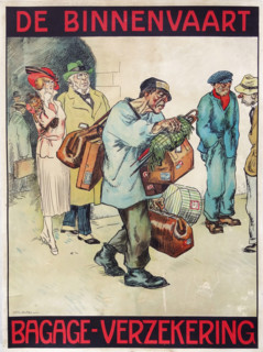 De Binnenlandse Vaart Risico Sociëteit, c1920. Creator: Sluiter, Jan Willem (1873-1949).