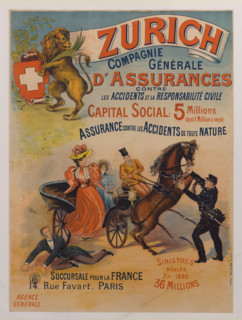 Zurich Insurance, 1895. Creator: Bergé, L. (active End of 19th cen.).