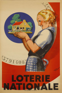 Loterie nationale, 1934. Creator: Vincent, René (1879-1936).