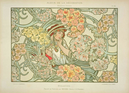 Byzantine, 1900. Creator: Mucha, Alfons Marie (1860-1939).