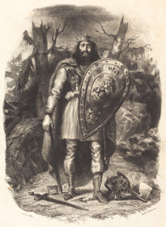 Vercingétorix, 1829. Creator: Delacroix, Eugène (1798-1863).