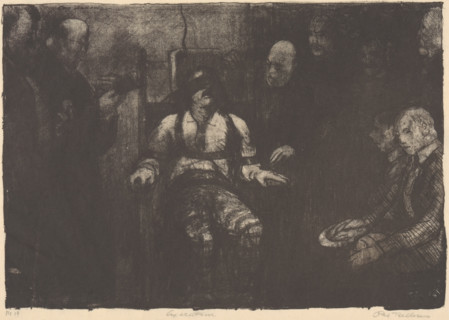 Electrocution, 1917. Creator: Bellows, George (1882-1925).