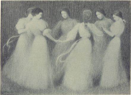 La Ronde (Circle Dance), c1898. Creator: Le Sidaner, Henri (1862-1939).