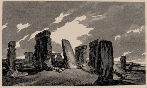 Stonehenge. From: Antiquities of Great Britain, 1807. Creator: Anonymous.