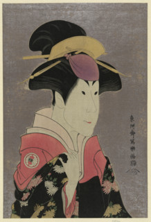 The actor Segawa Tomisaburo II as Yadorigi, wife of Ogishi Kurando, 1794. Creator: Sharaku, Toshusai (active 1794-1795).