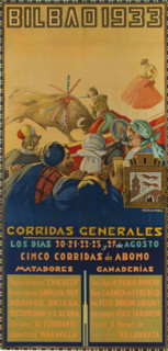 Bilbao. Corridas generales, 1933. Creator: Guinea, Isidoro (1893-1947).