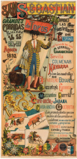 San Sebastián. Grandes corridas, 1892. Creator: Salvi, Manuel (1856-1930).