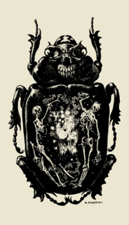 Illustration for the story "The Gold-Bug" by Edgar Allan Poe, 1905. Creator: Martini, Alberto (1876-1954).